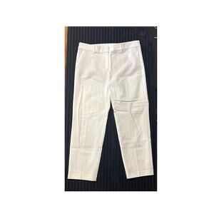 NWT Loft The Riviera Slim Women’s White Trouser Pants – Size 10 Stretch